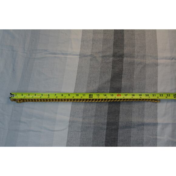 vintage Napier gold-tone double link chain necklace - Picture 4 of 6